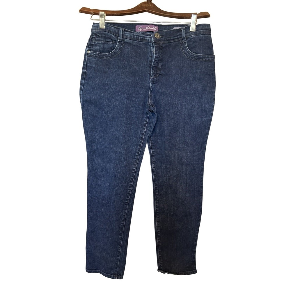 Gloria Vanderbilt Ankle Grazer Blue Jeans Size 6‎